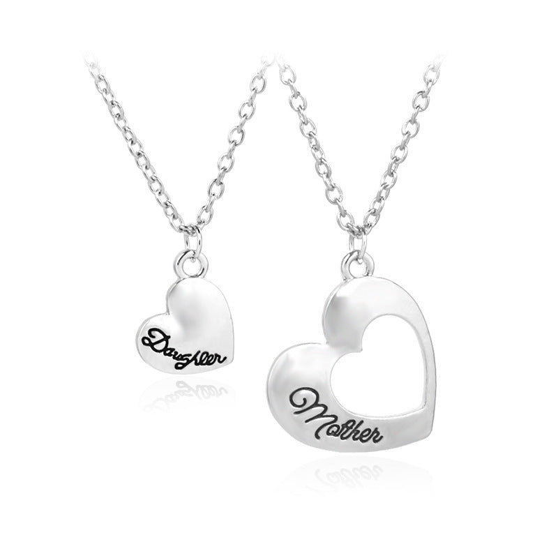 Mother-Daughter Necklace Set