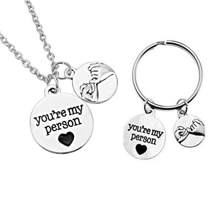 "You Are My Person" Necklace or Keychain